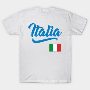 Italia Flag Italian Italy Family Pride T-Shirt